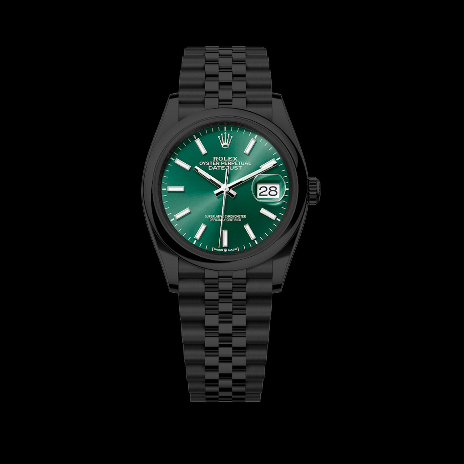 Rolex Datejust 36 Jubilee III — blackened
