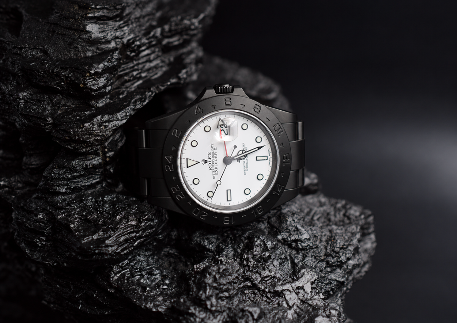 Rolex Explorer II Vintage Polar — bracciale