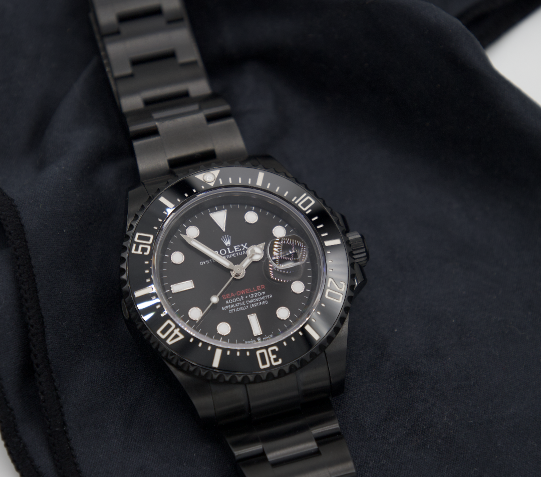 Rolex Sea-Dweller Ghiera Bianca — dettaglio