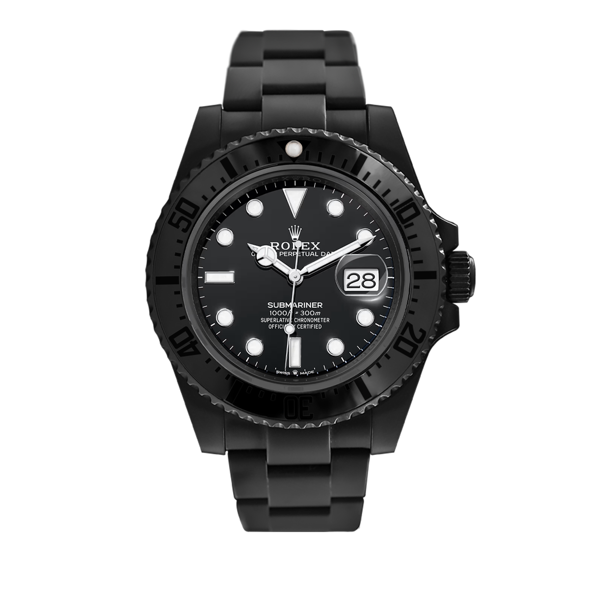 Rolex Submariner Nero Integrale — blackened