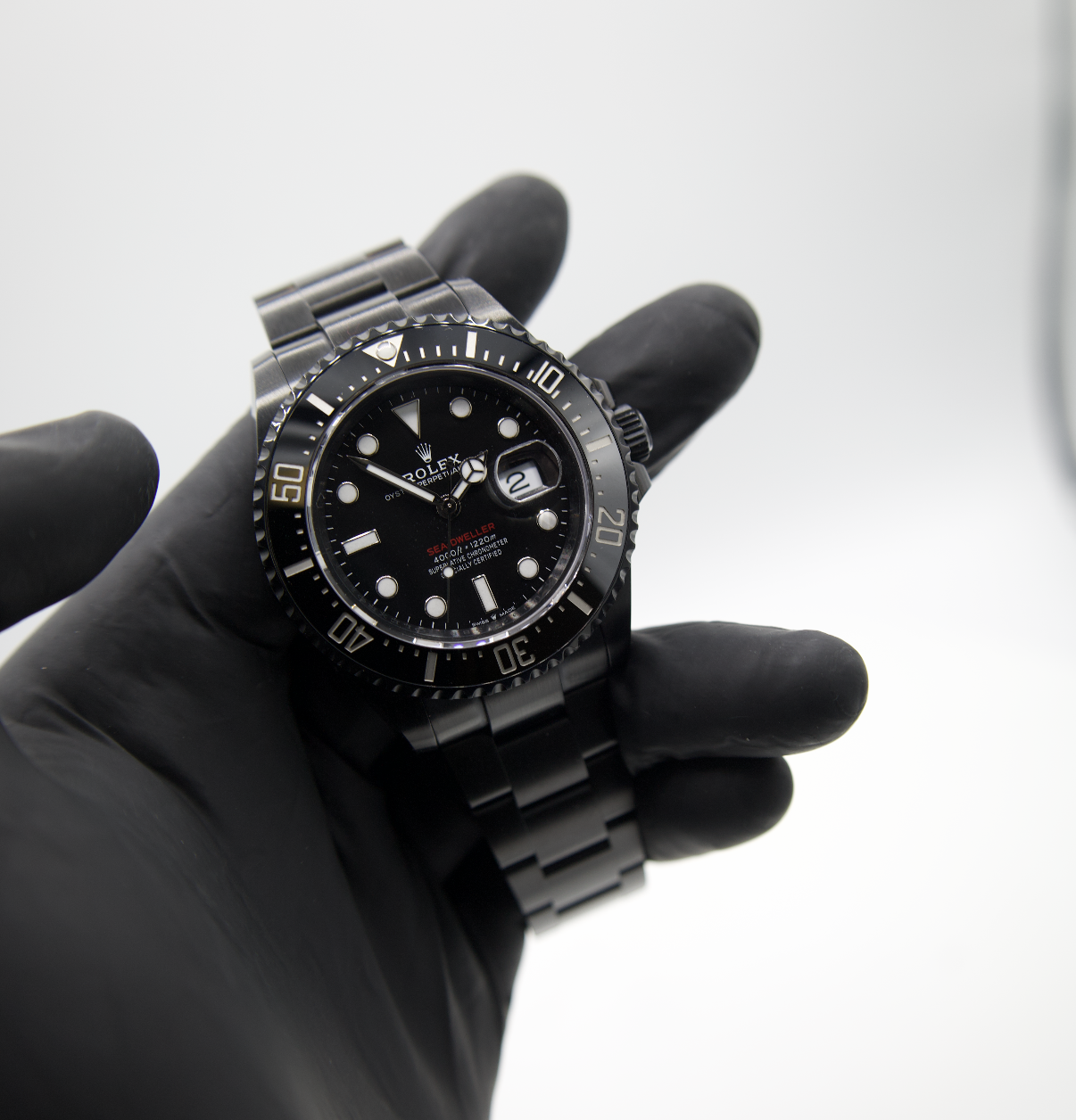 Rolex Sea-Dweller Ghiera Bianca — al polso