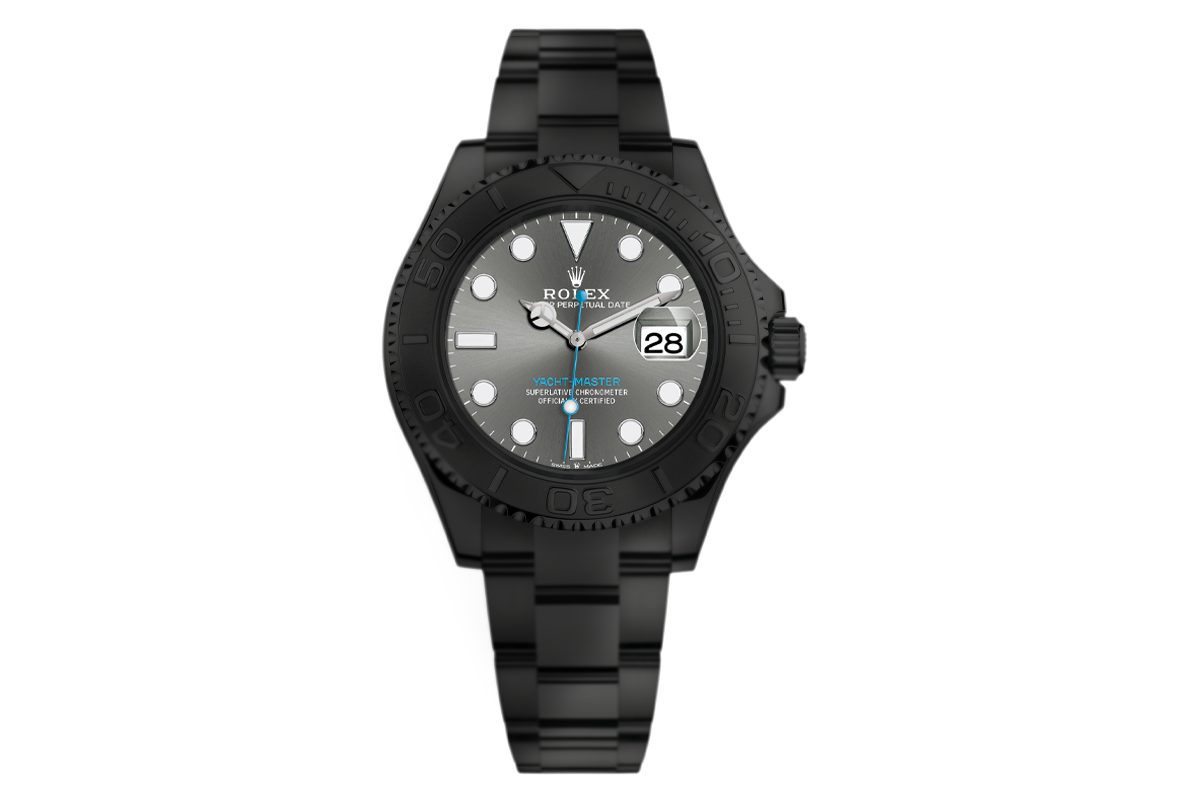 Rolex Yacht-Master 40 Ardesia — blackened