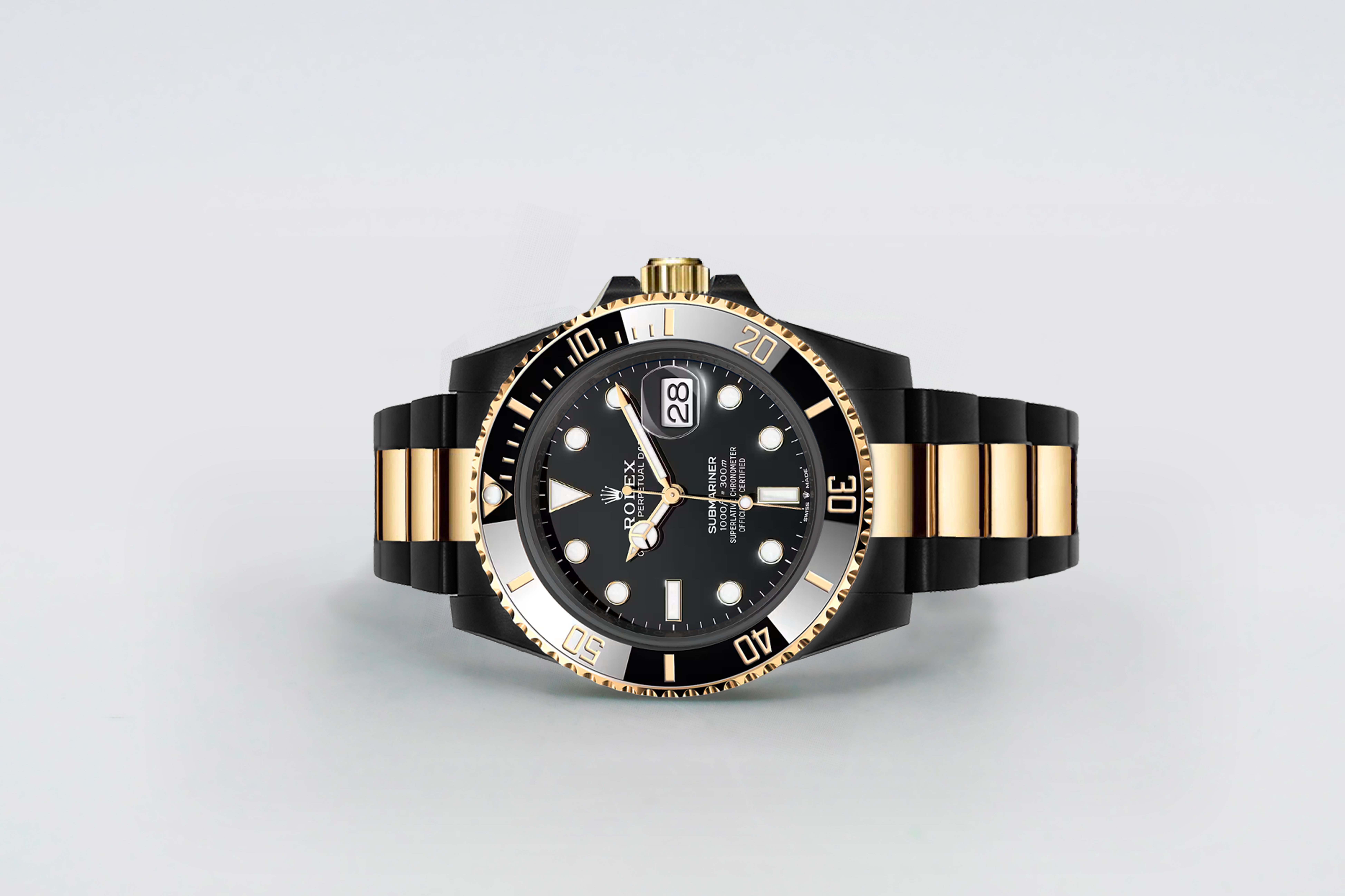 Rolex Submariner Acciaio Oro — dettaglio