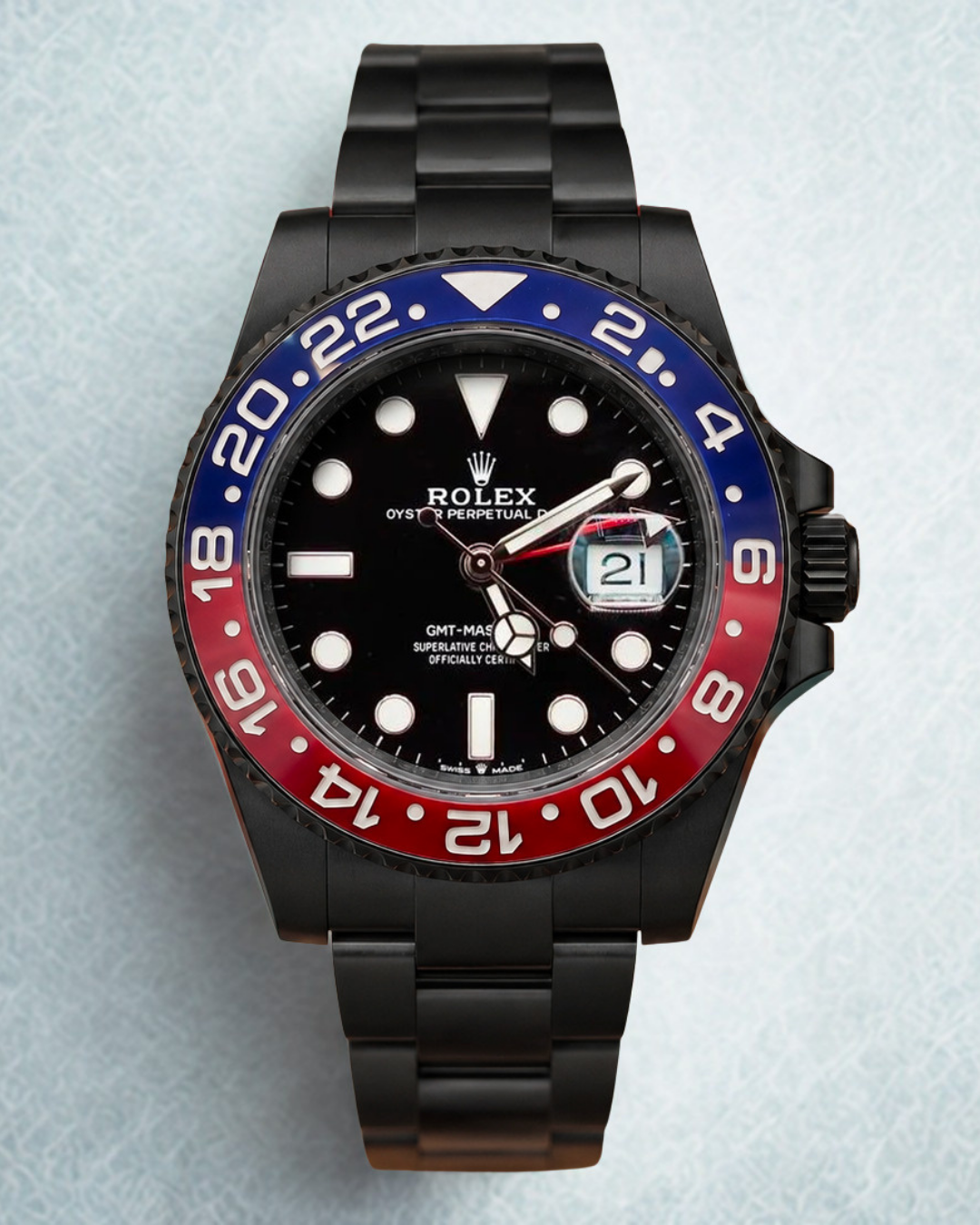 Rolex GMT-Master II 126710BLRO — bracciale