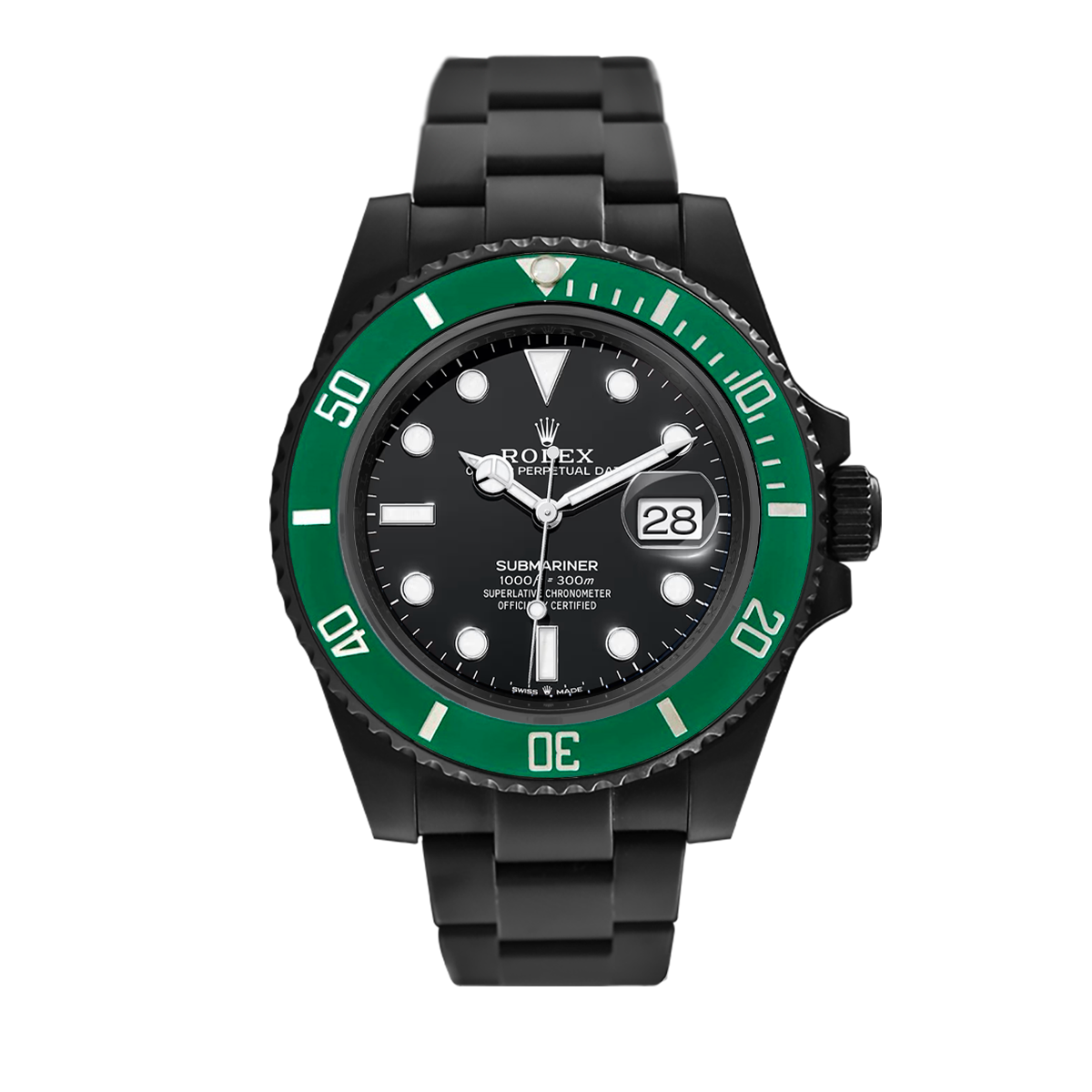 submariner ghiera verde dlc