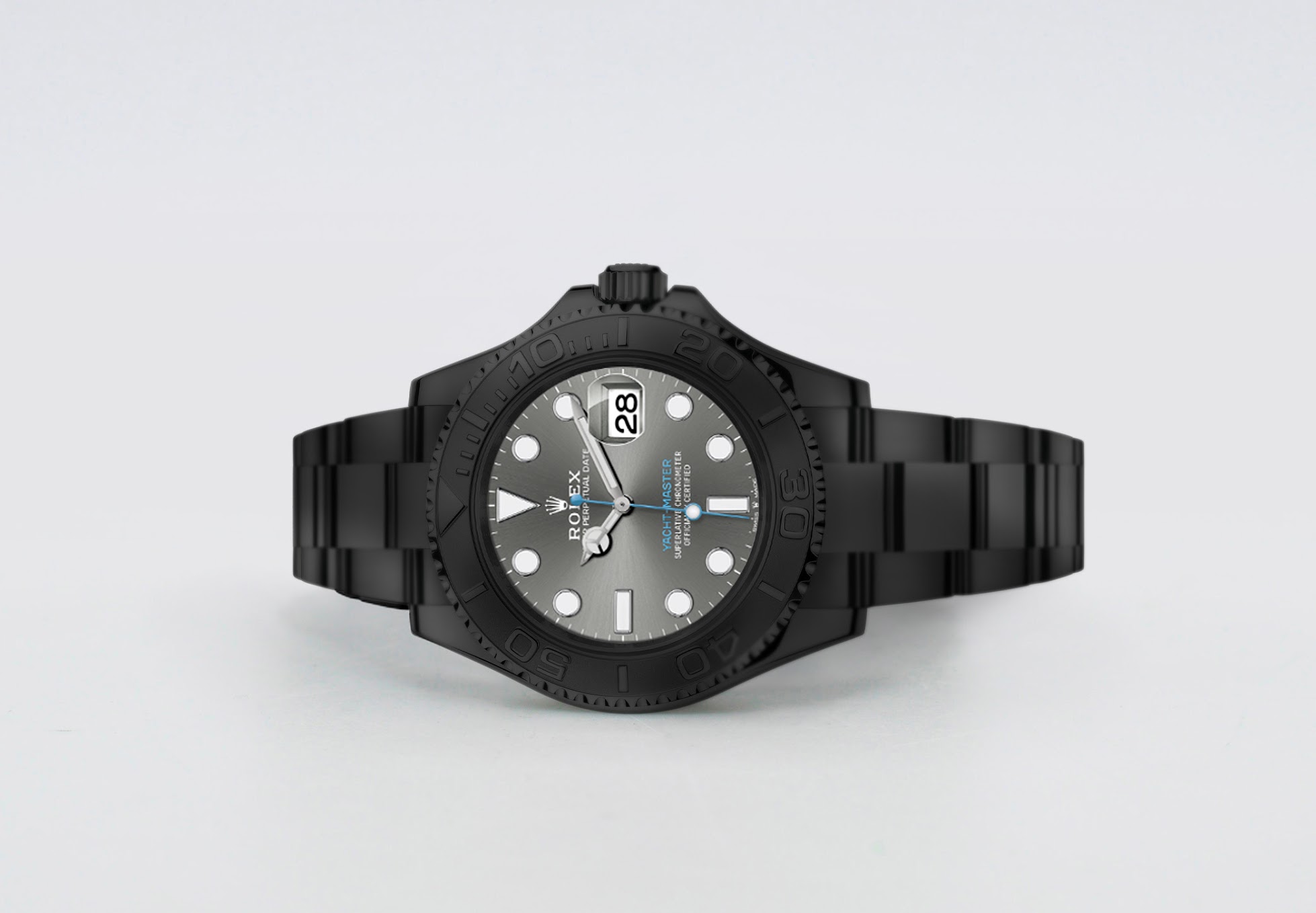 Late yacht Master quadr grigio