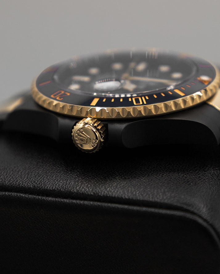 Rolex Submariner Acciaio Oro — dettaglio