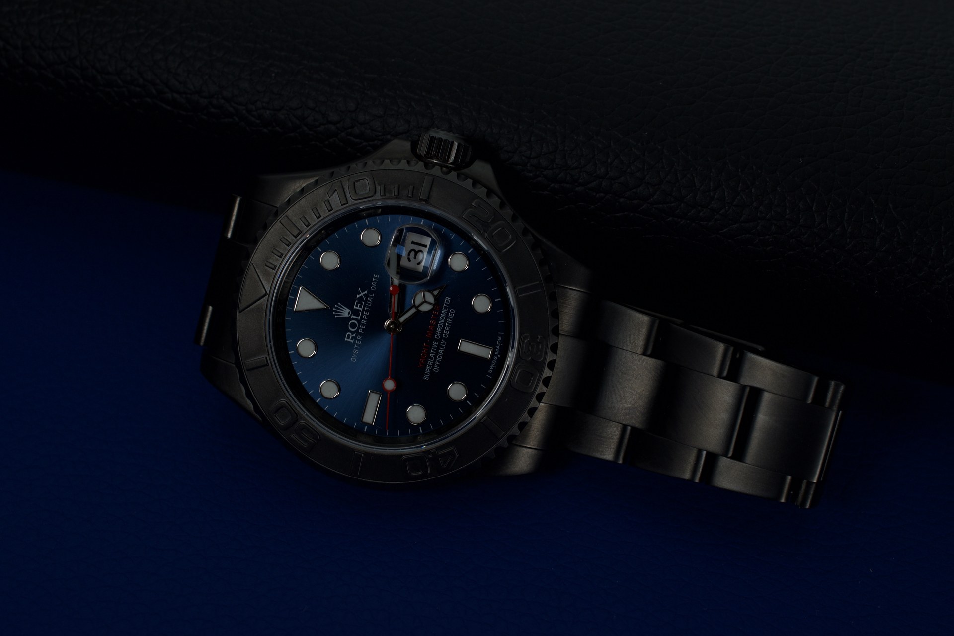 Rolex Yacht-Master 40 Blu — dettaglio