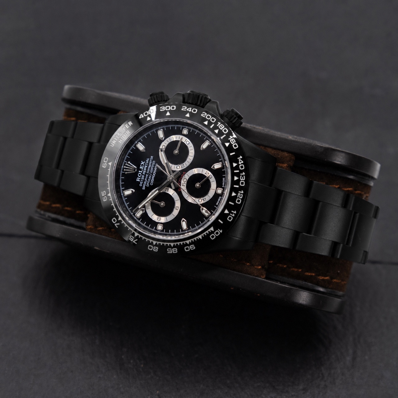 Rolex Cosmograph Daytona Noir — sul cofanetto