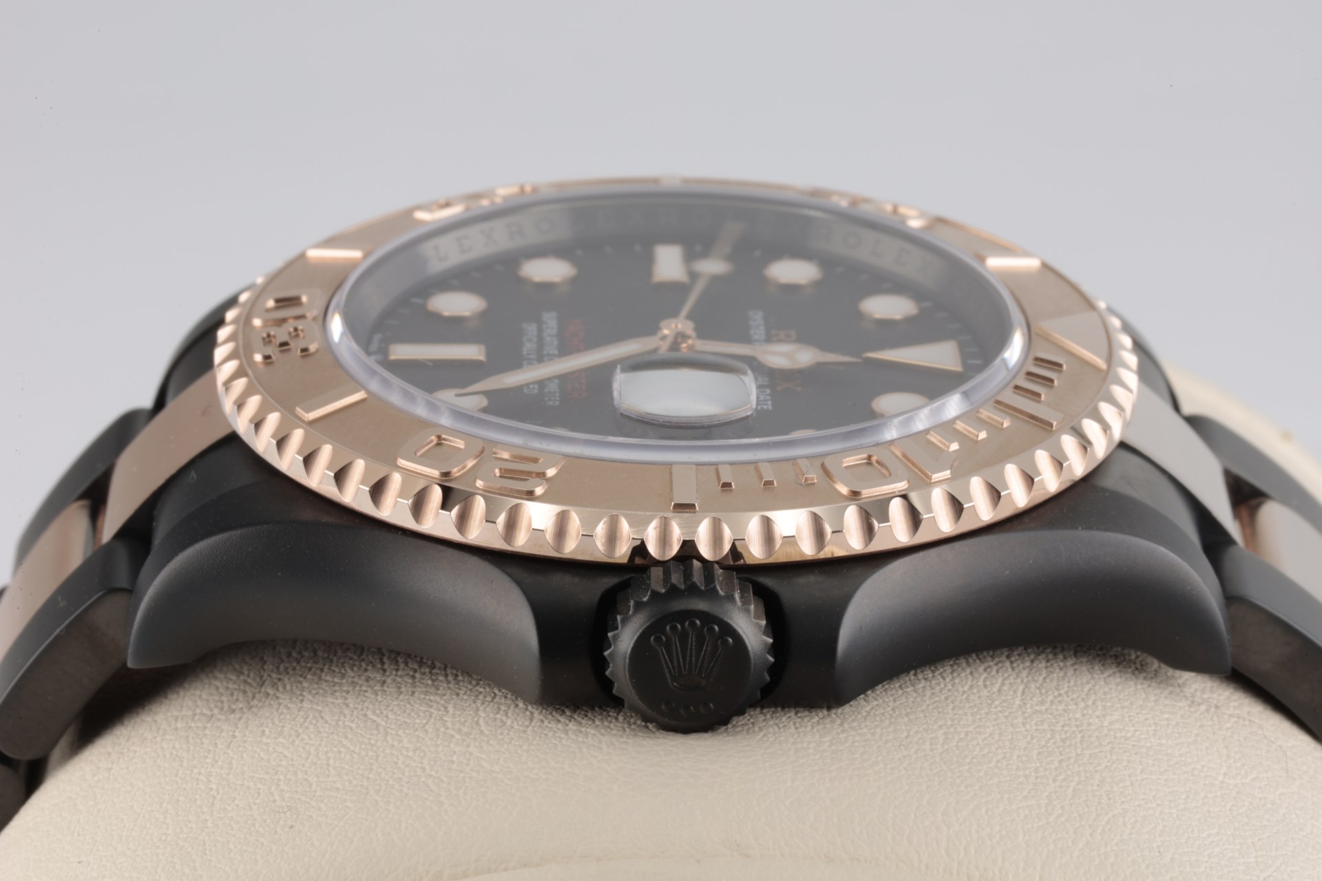 Rolex Yacht-Master 40 Everose — dettaglio
