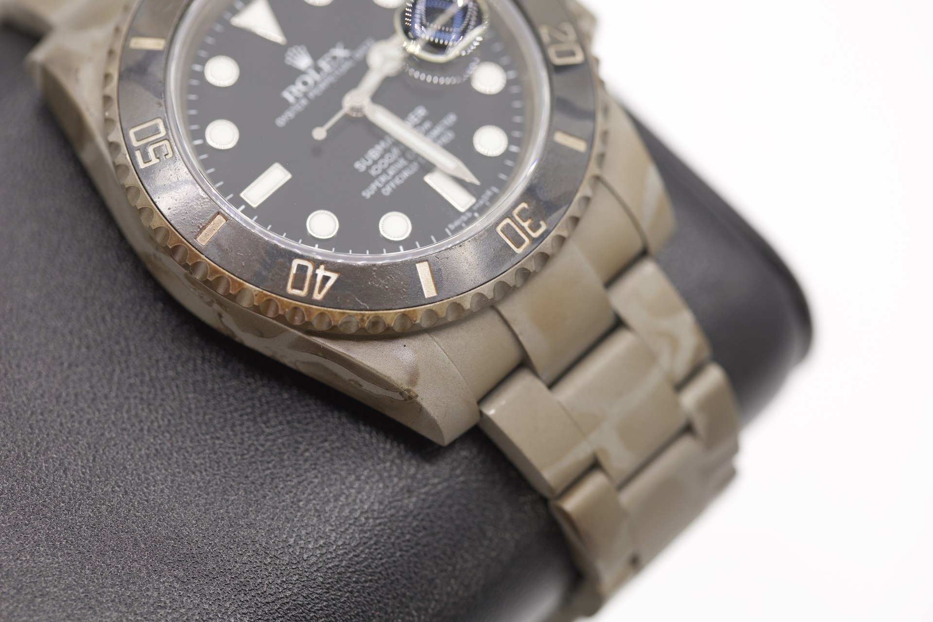 Rolex Submariner Camouflage — dettaglio