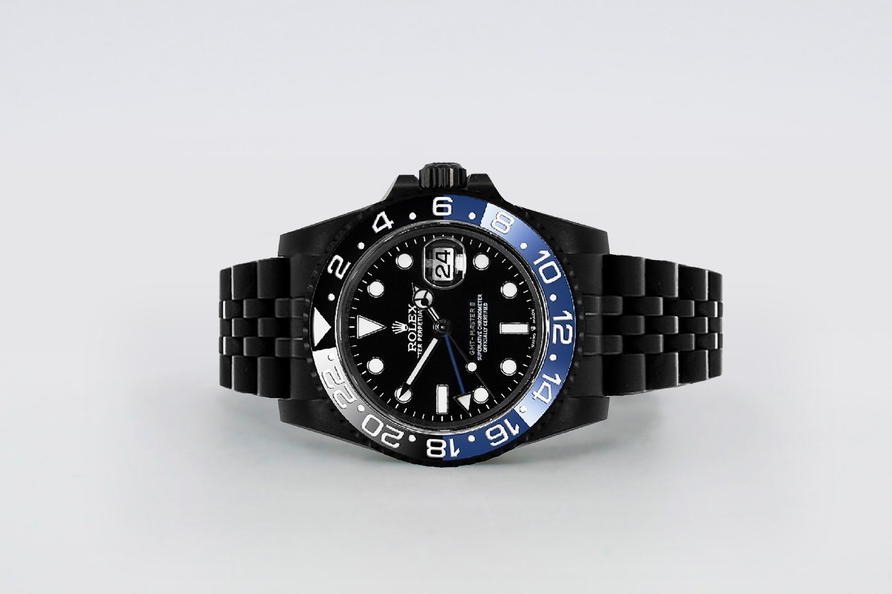 Rolex GMT-Master II 126710BLNR Jubilee — bracciale