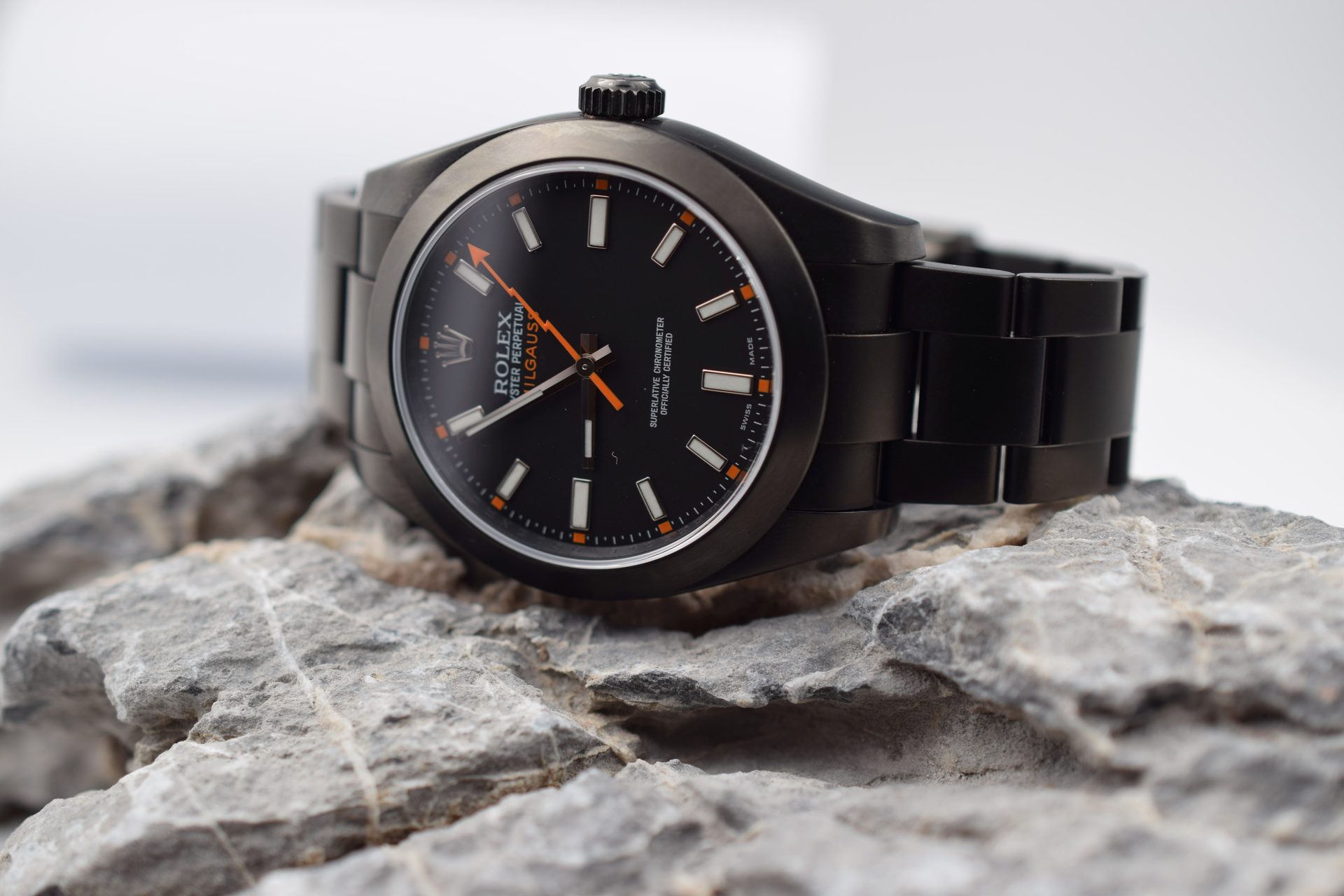 Rolex Milgauss Quadrante Nero