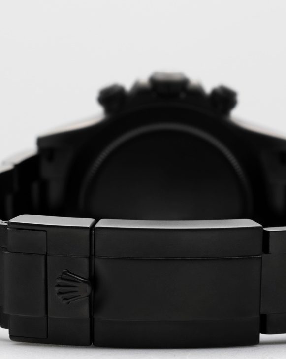 Rolex Cosmograph Daytona Panda — chiusura, dettaglio
