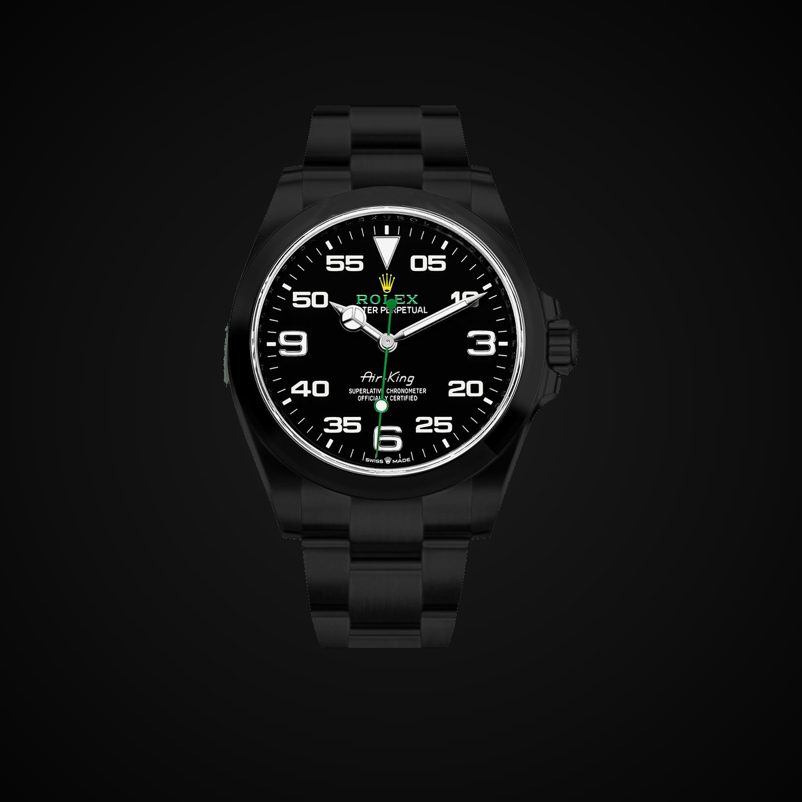Rolex Air-King 126900 — blackened