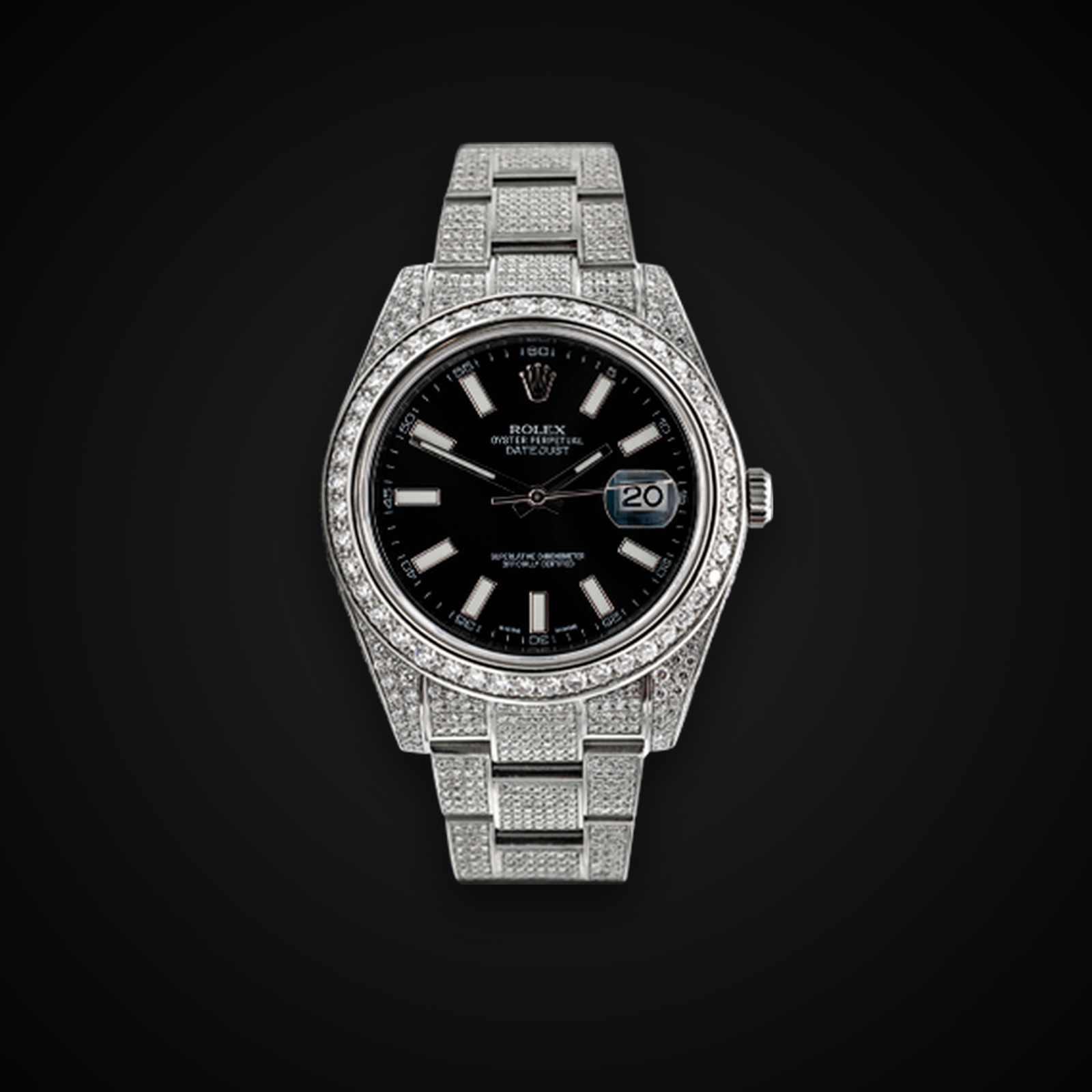 Rolex Datejust 41 116300 II — blackened