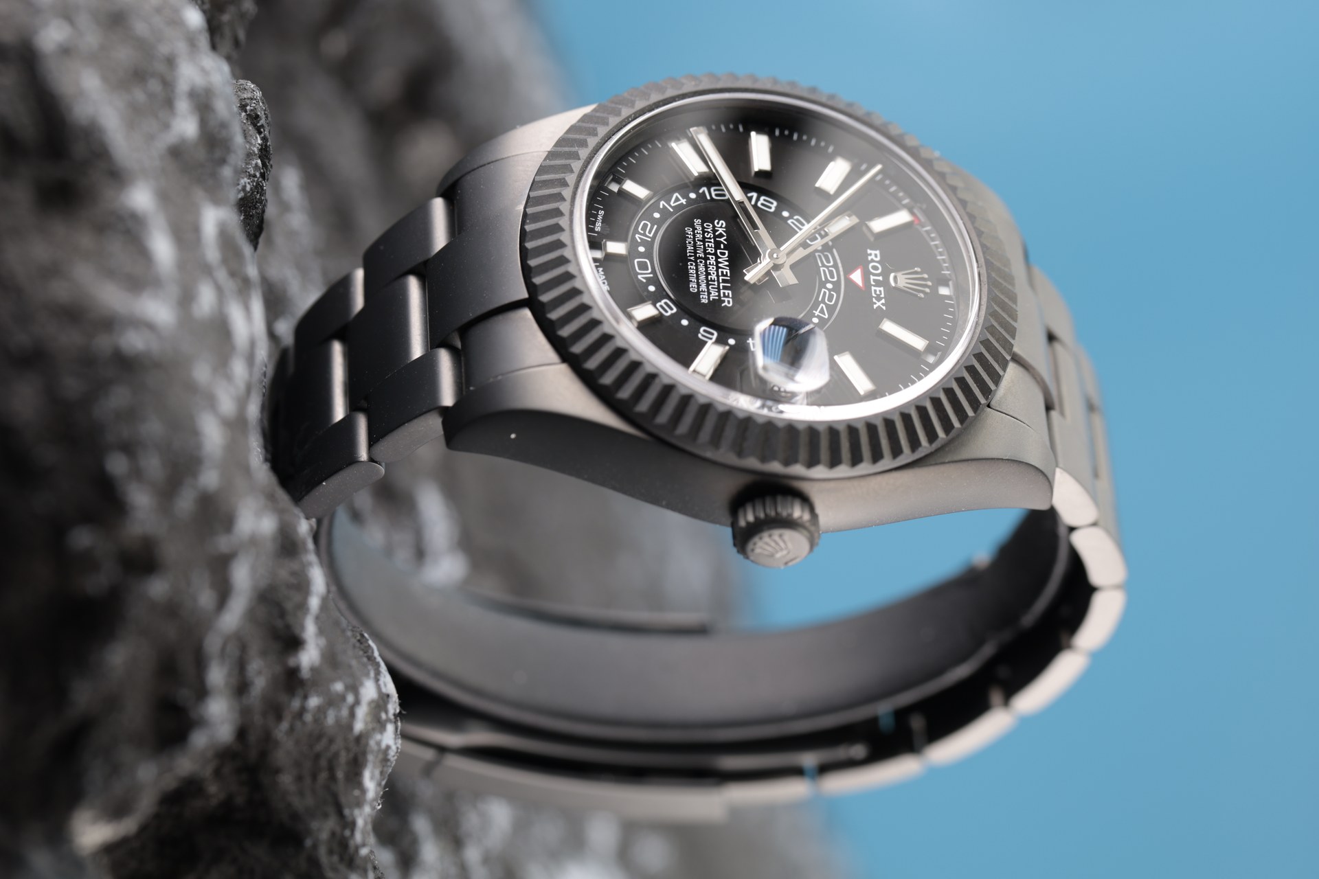 Rolex Sky-Dweller Nero Integrale — dettaglio