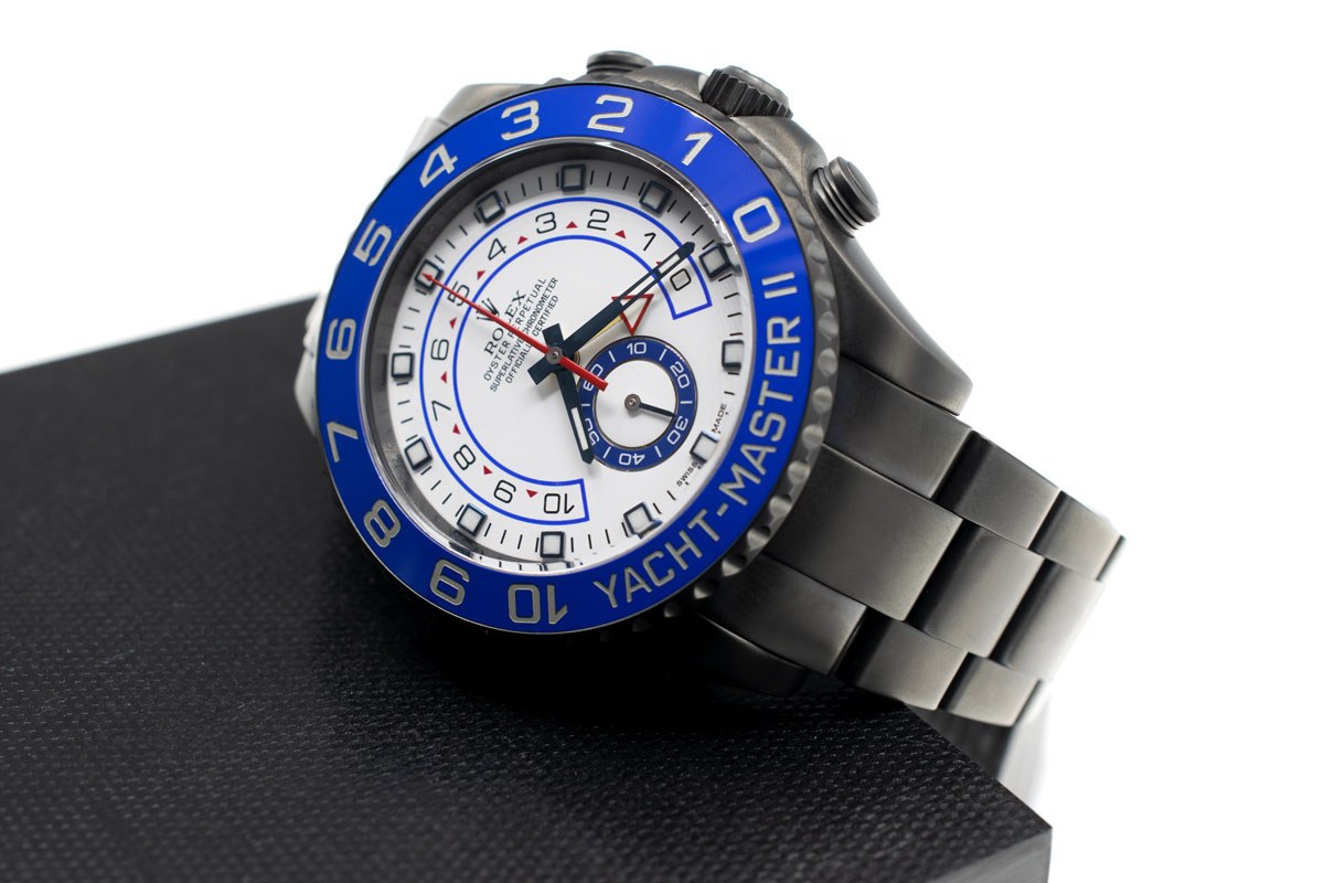 Rolex Yacht-Master II Acciaio — al polso