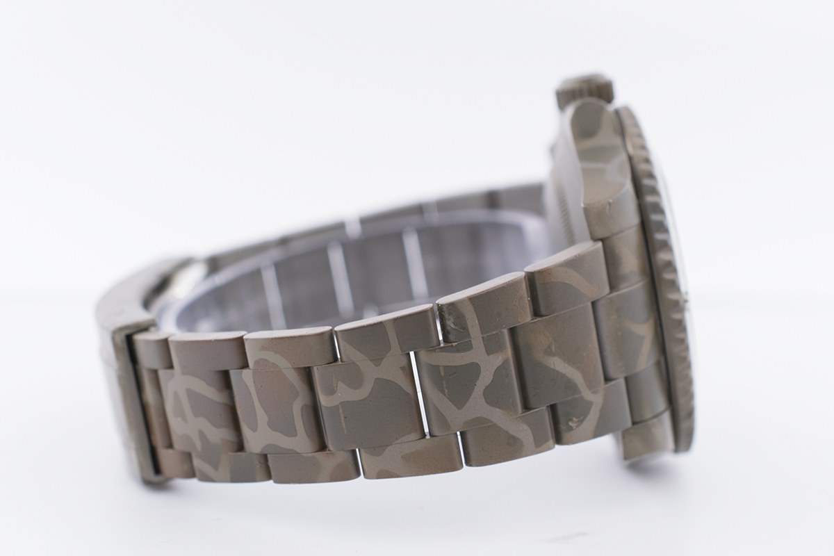Rolex Submariner Hulk Camouflage — dettaglio