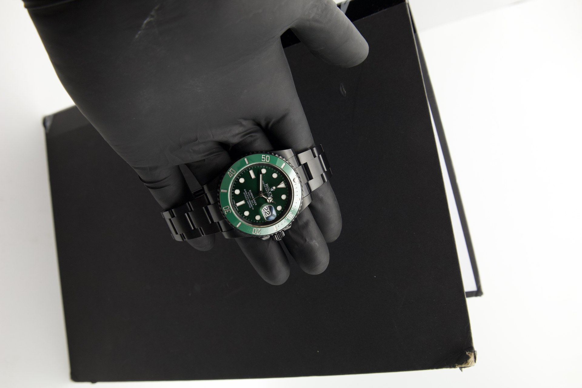 Rolex Submariner Hulk Nero — dettaglio