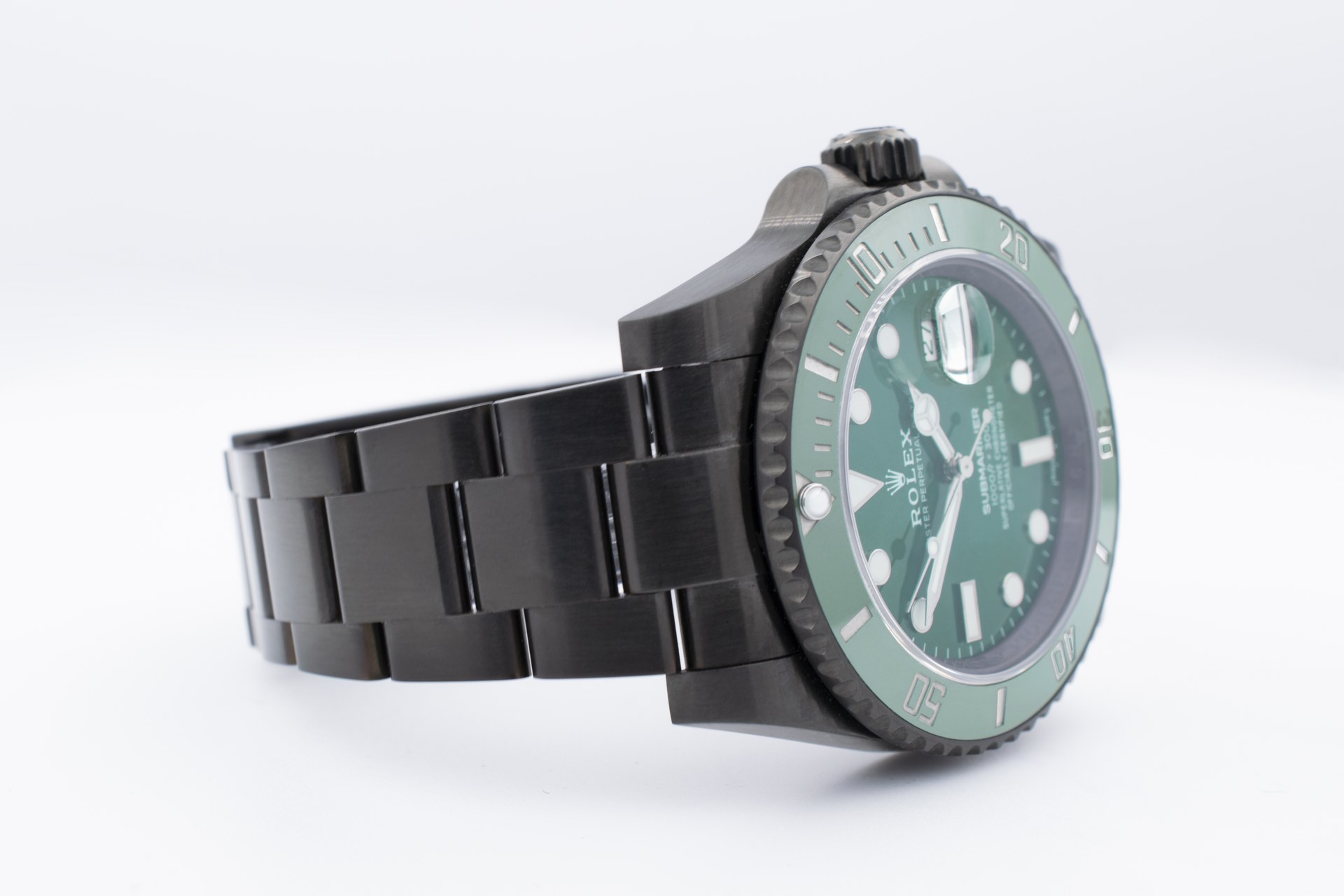 Rolex Submariner Hulk Nero — dettaglio