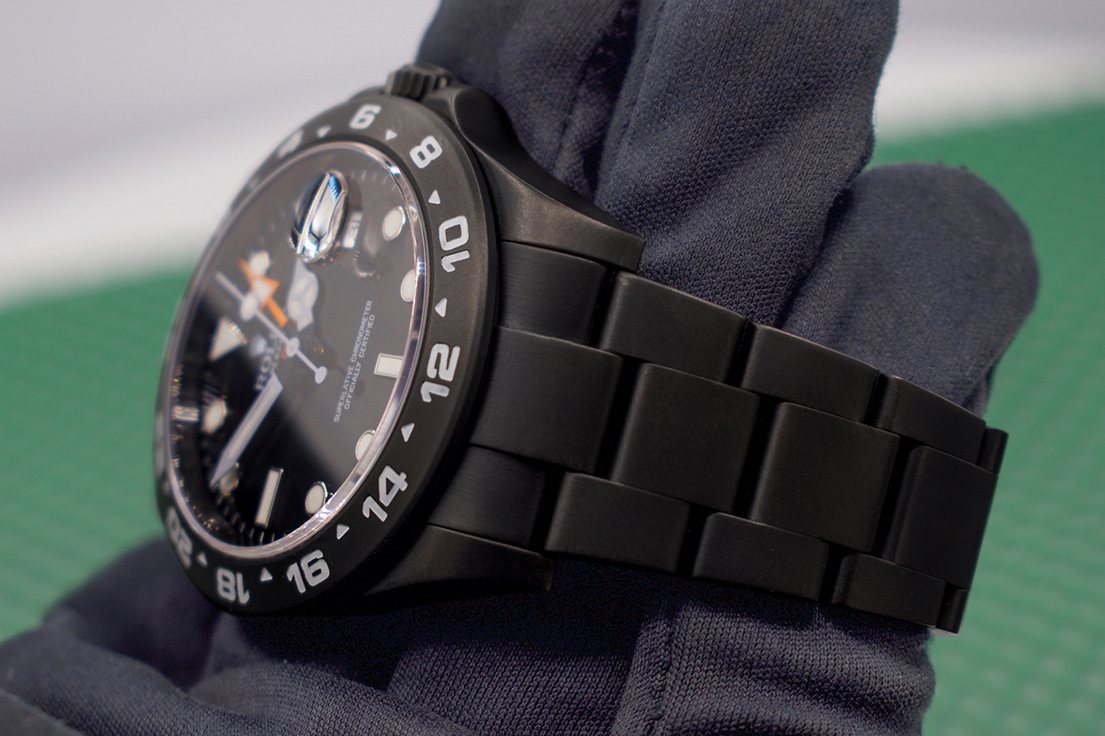Rolex Explorer II Bianco e Nero — bracciale