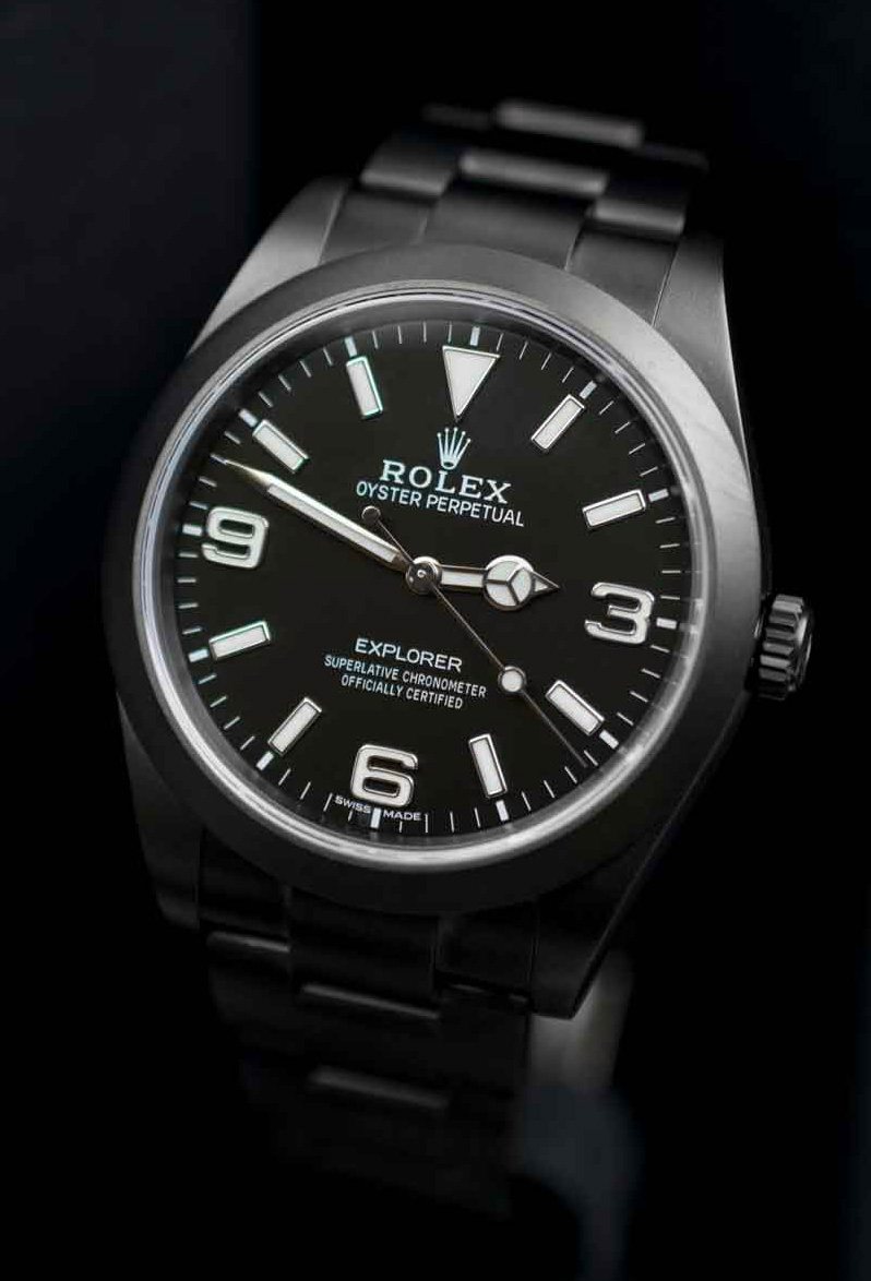 Rolex Explorer 214270 — dettaglio