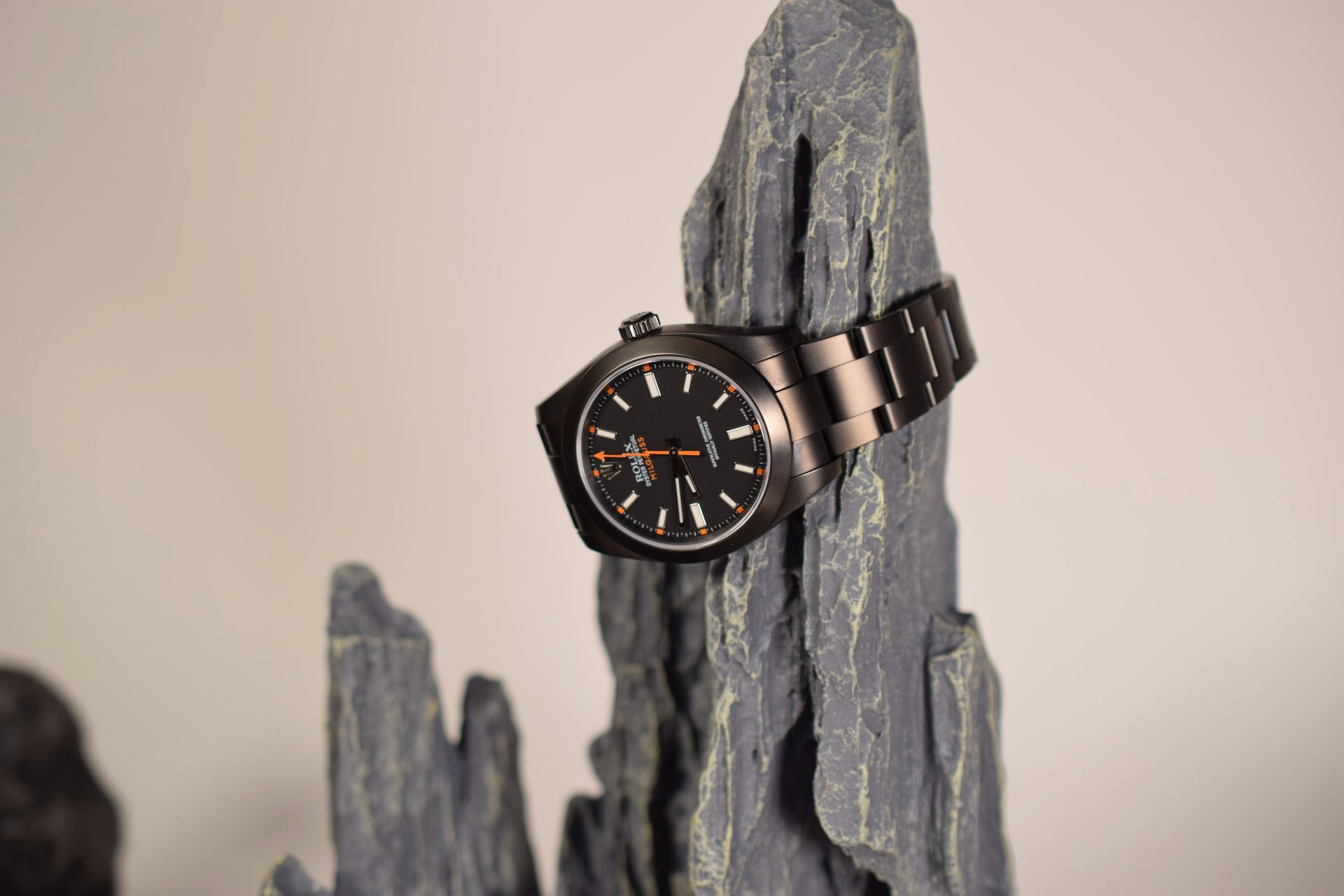 Rolex Milgauss Quadrante Nero — dettaglio