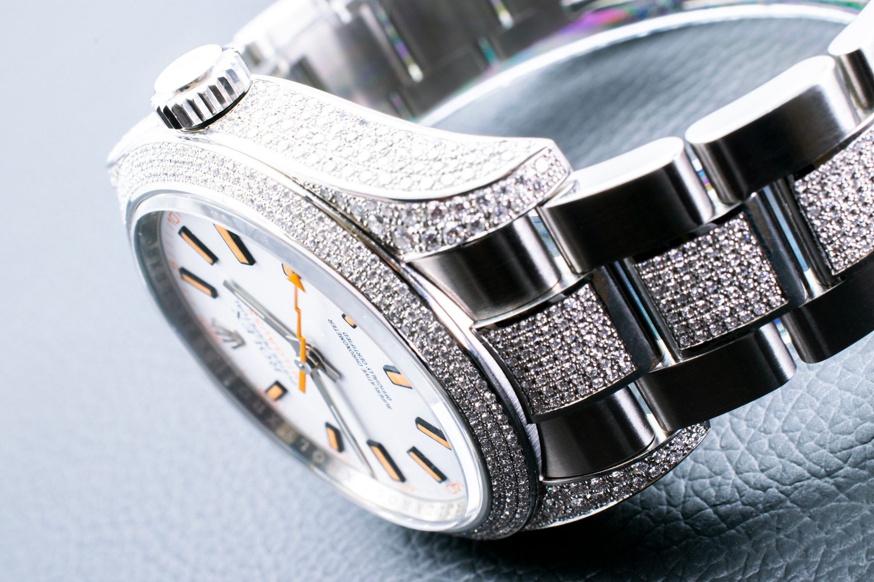 Rolex Milgauss Diamonds Bianco