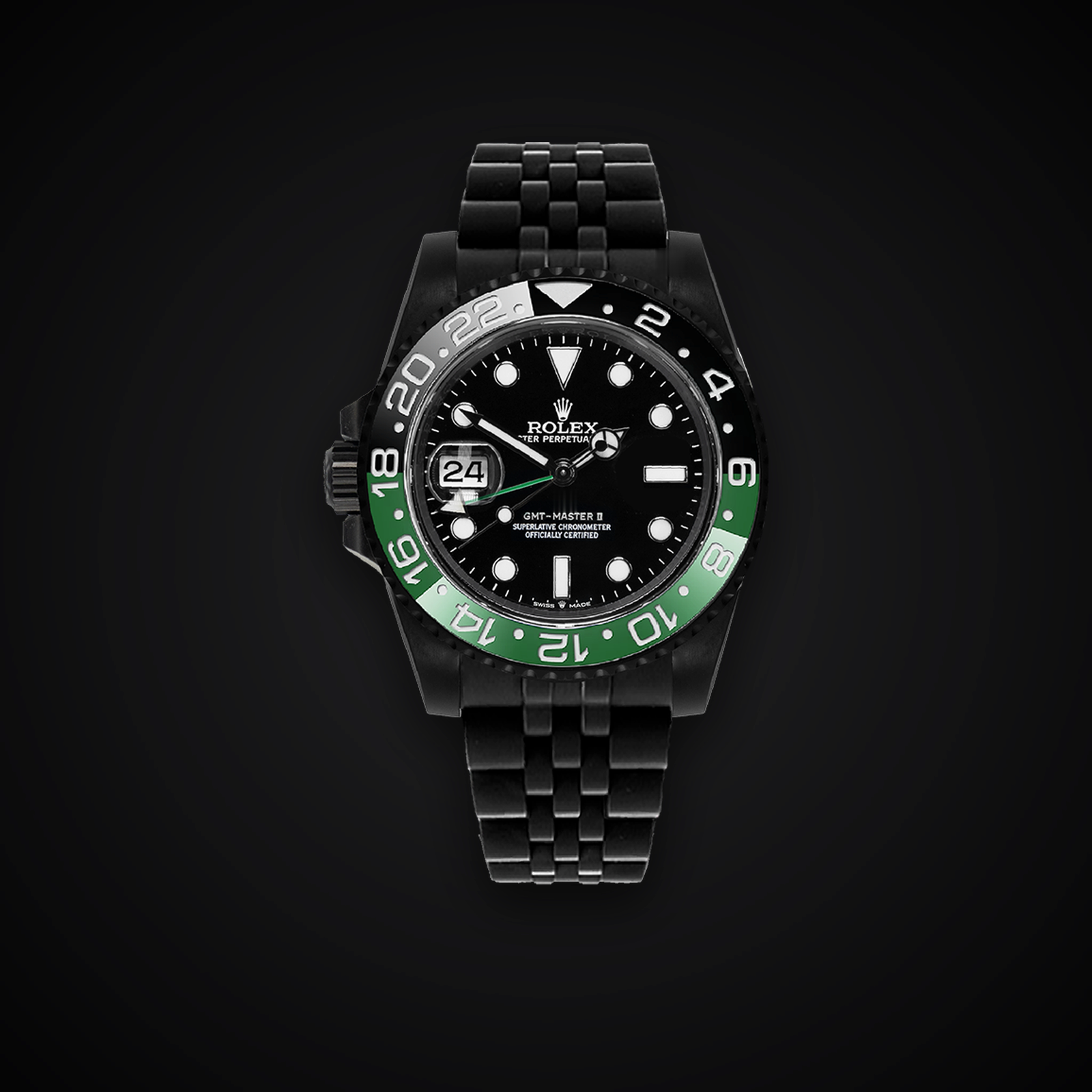 Rolex GMT-Master II 126720VTNR Jubilee — blackened