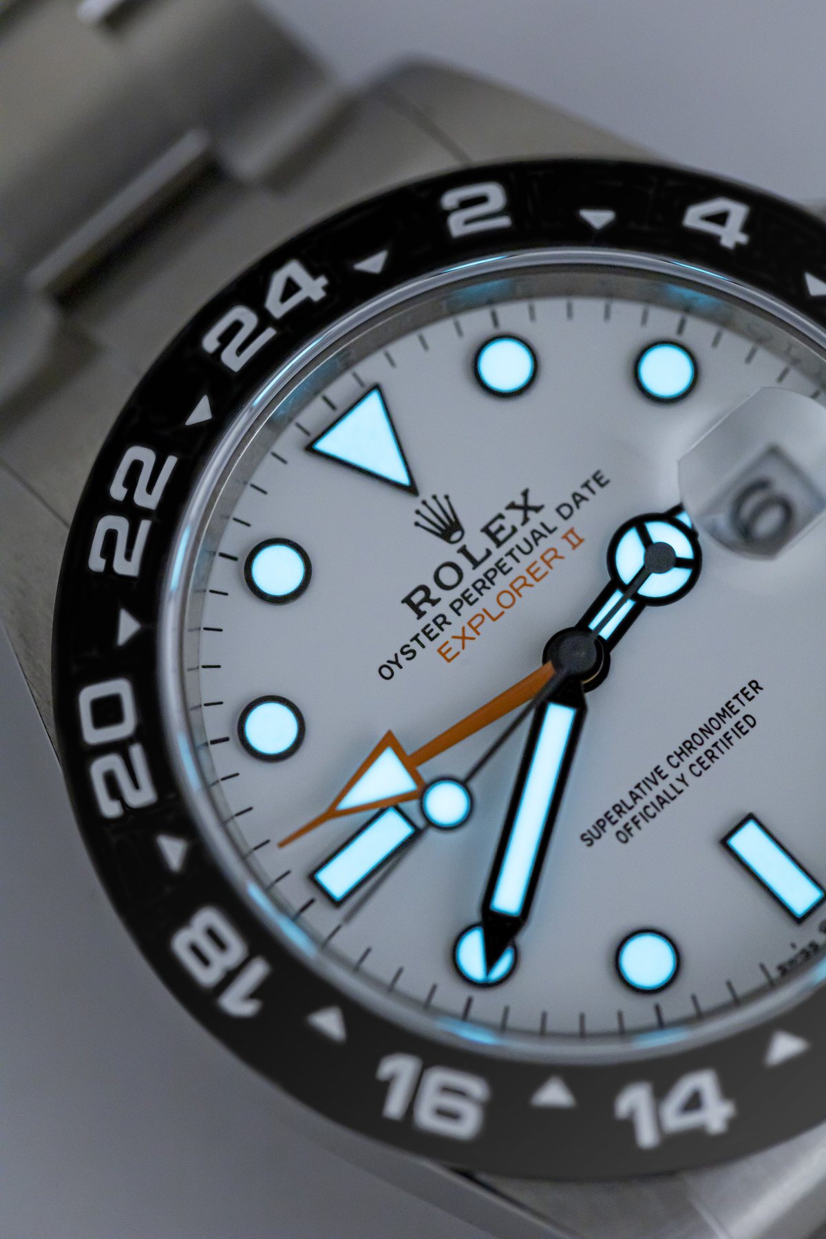 Rolex Explorer II 216570 — profilo