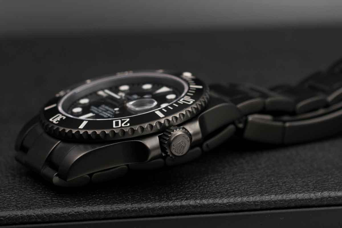 Rolex Submariner Ghiera Bianca — dettaglio