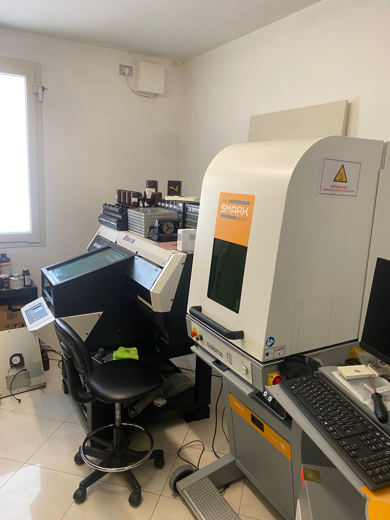 Laser engraving and finishing equipment