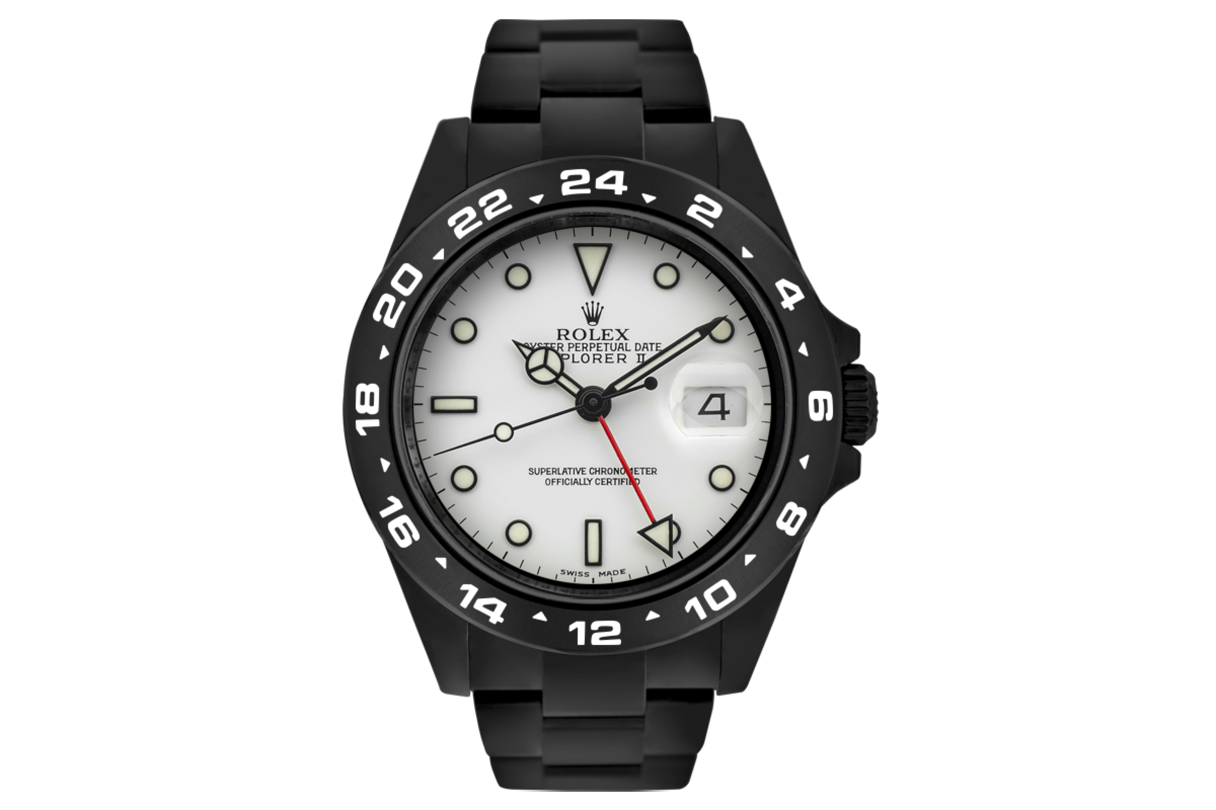 Rolex Explorer II Vintage Polar — blackened