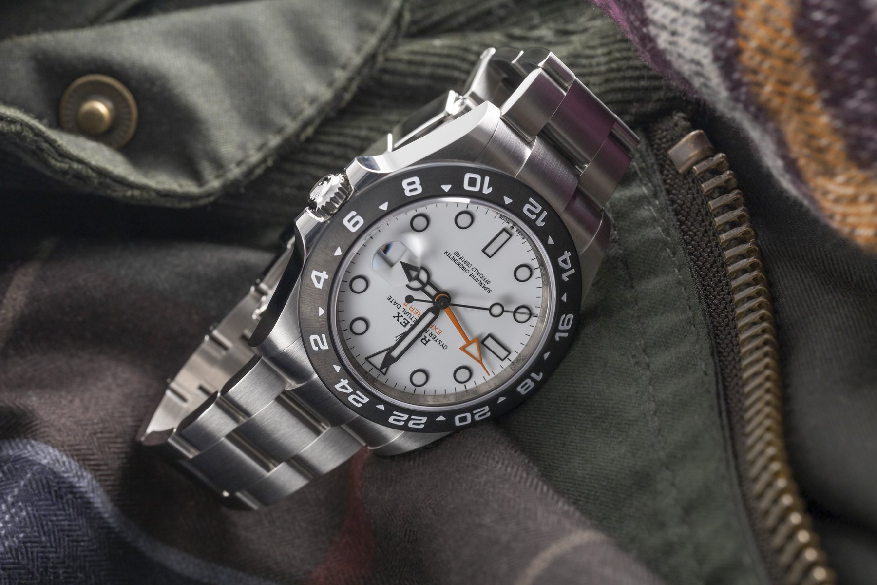 Rolex Explorer II 216570 — lifestyle