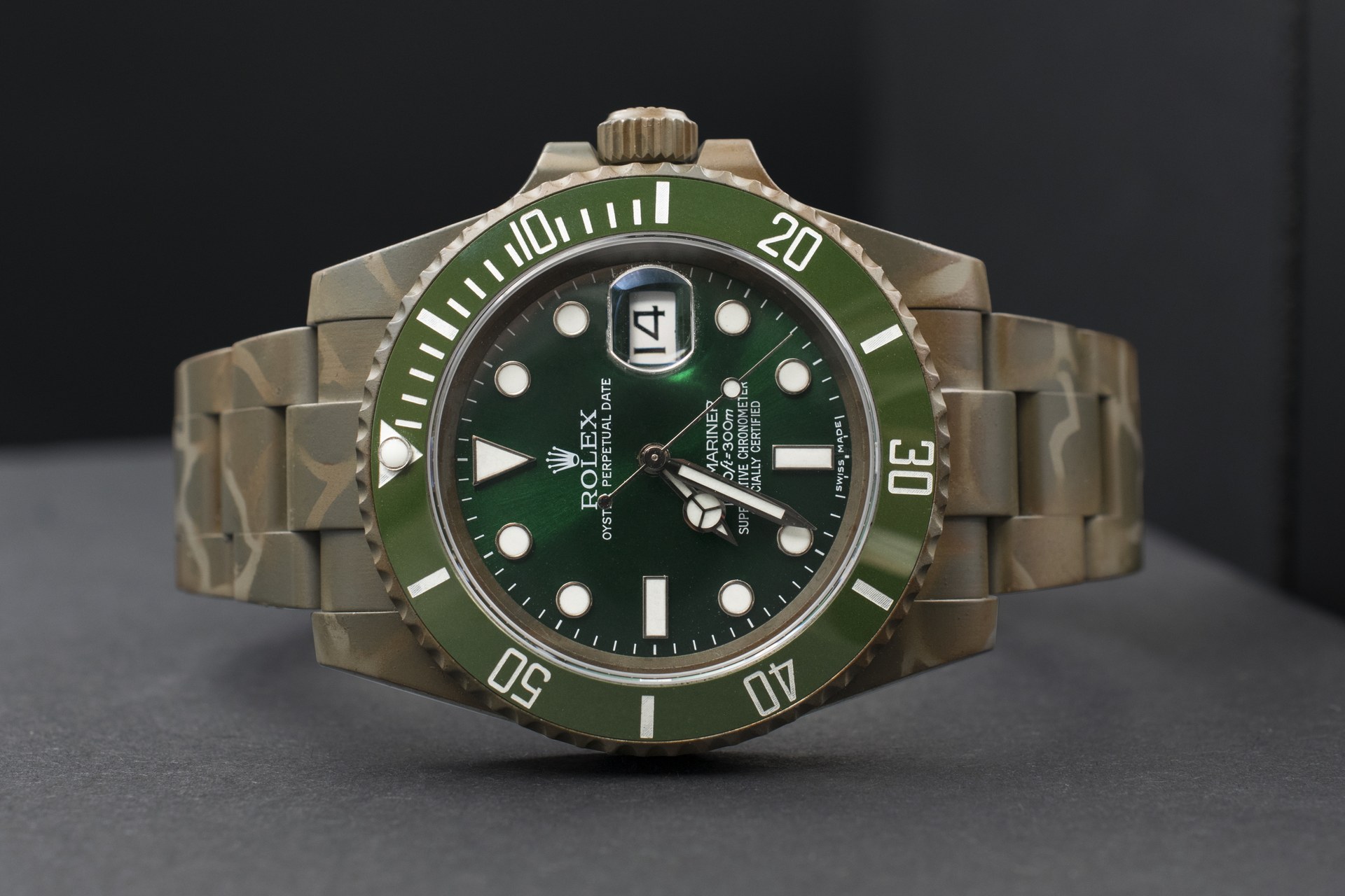 Rolex Submariner Hulk Camouflage