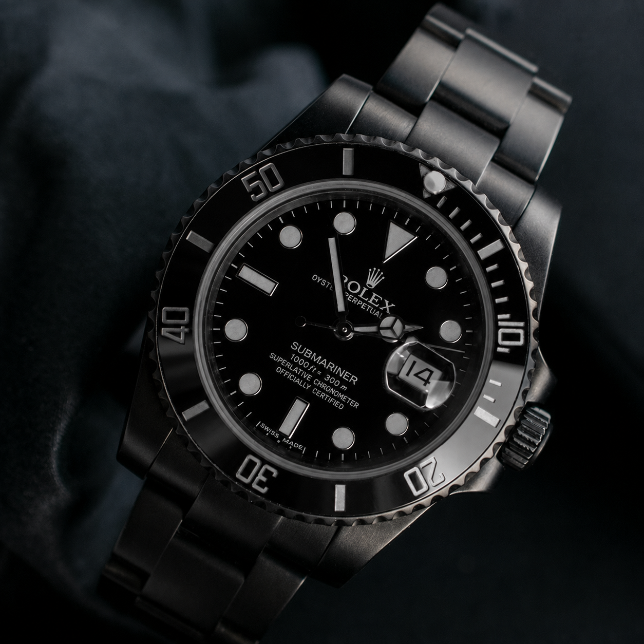 Rolex Submariner Ghiera Bianca