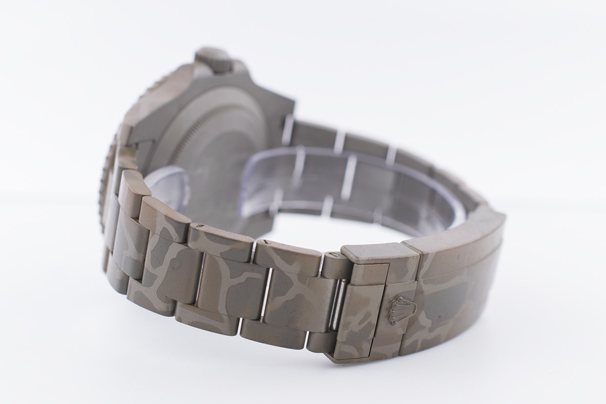 Rolex Submariner Hulk Camouflage — dettaglio