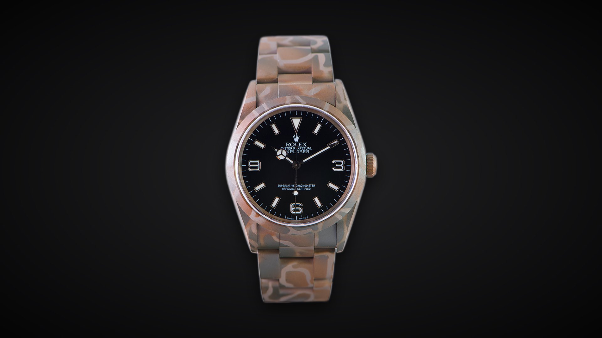 Rolex Explorer Camouflage