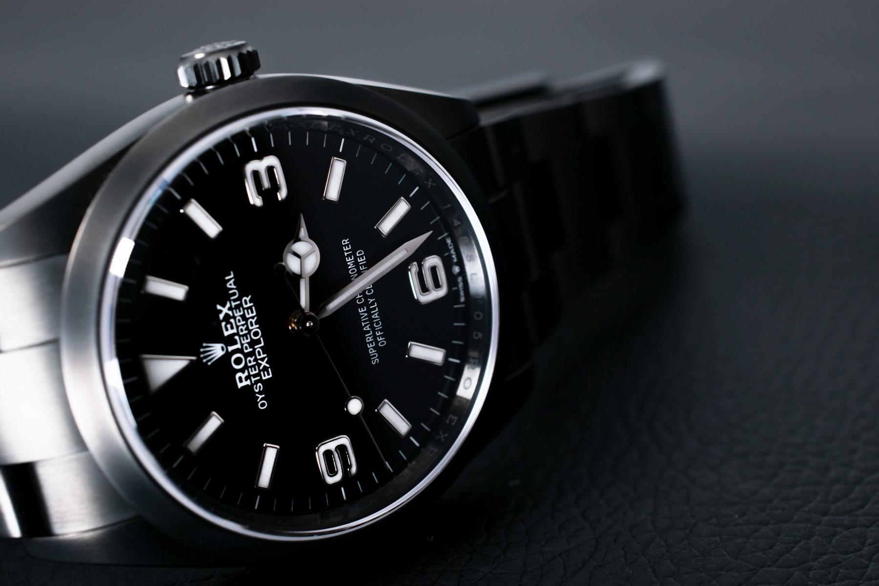 Rolex Explorer 124270 — al polso