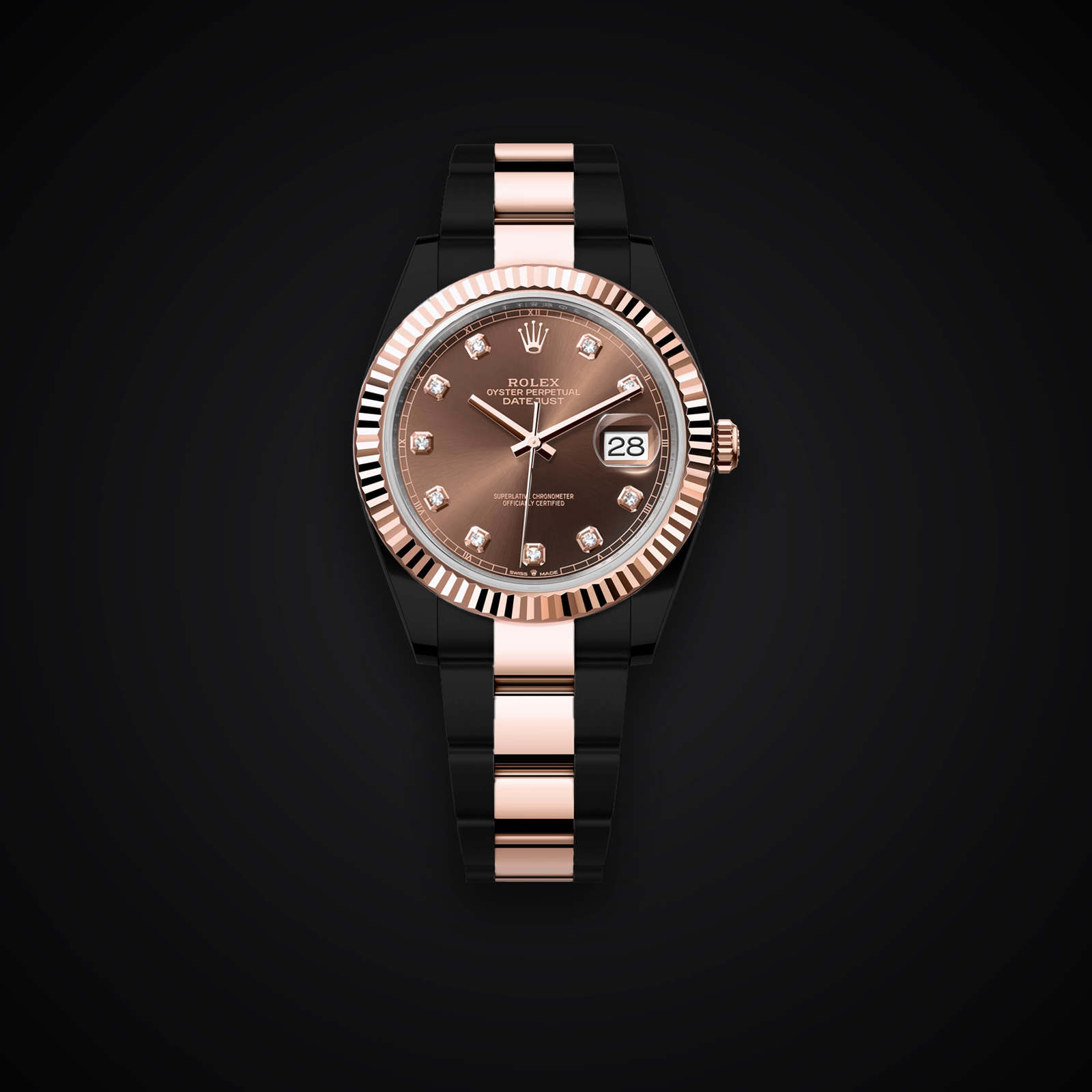 Rolex Datejust 41 126331 — blackened