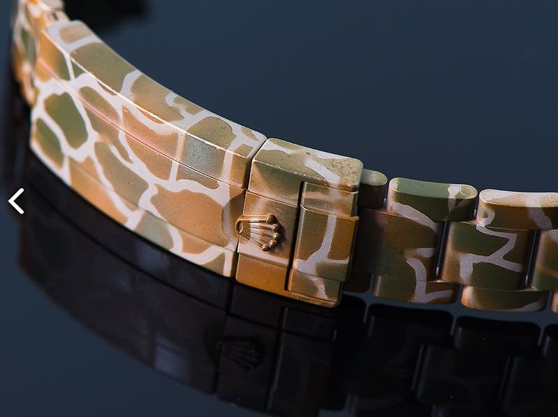 Rolex Explorer Camouflage — dettaglio