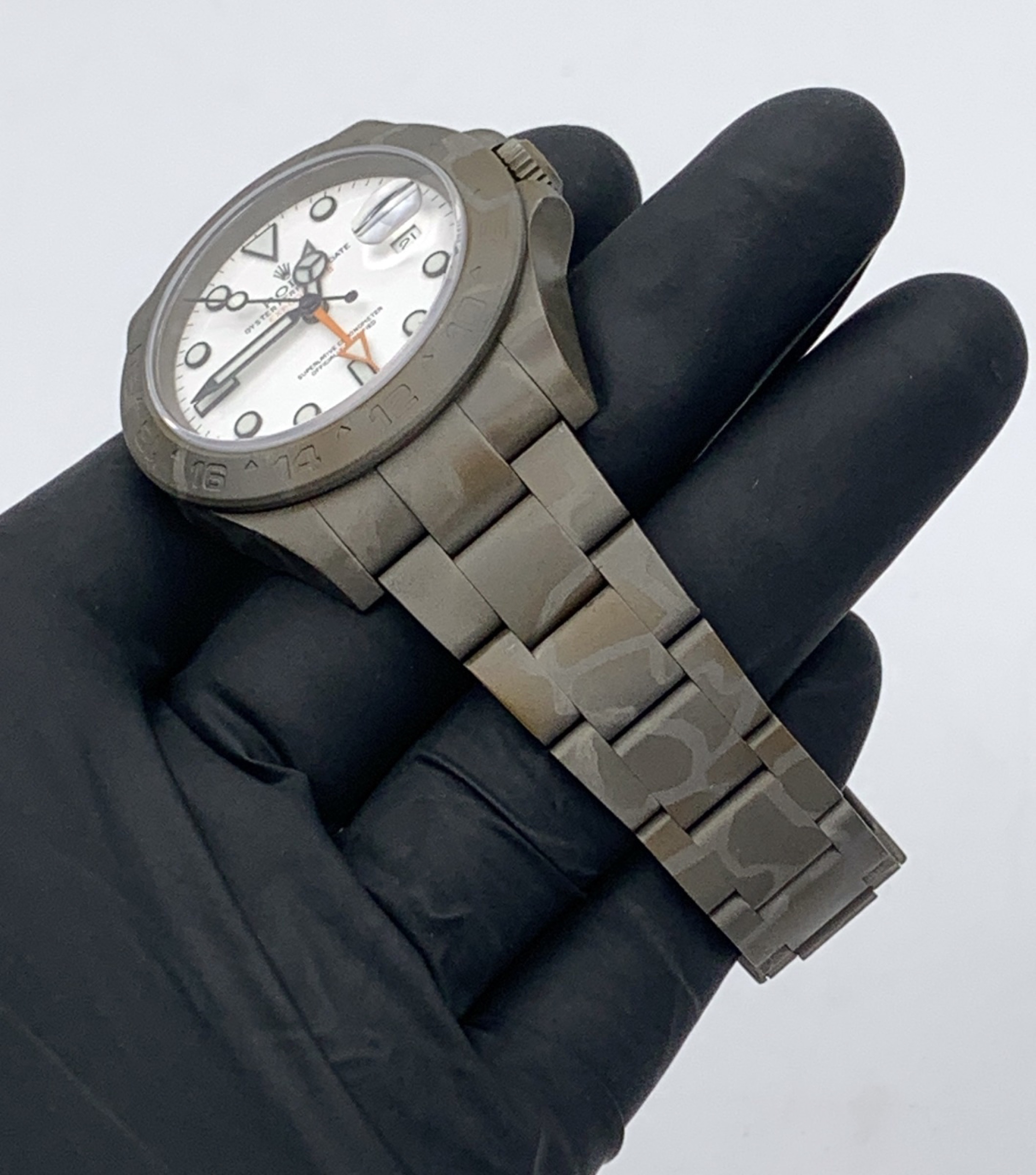 Rolex Explorer II Camouflage II — dettaglio